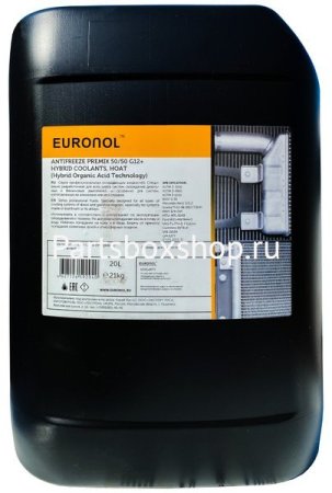 Антифриз EURONOL ANTIFREEZE PREMIX 50/50 G12+ - заказать Антифриз EURONOL ANTIFREEZE PREMIX 50/50 G12+